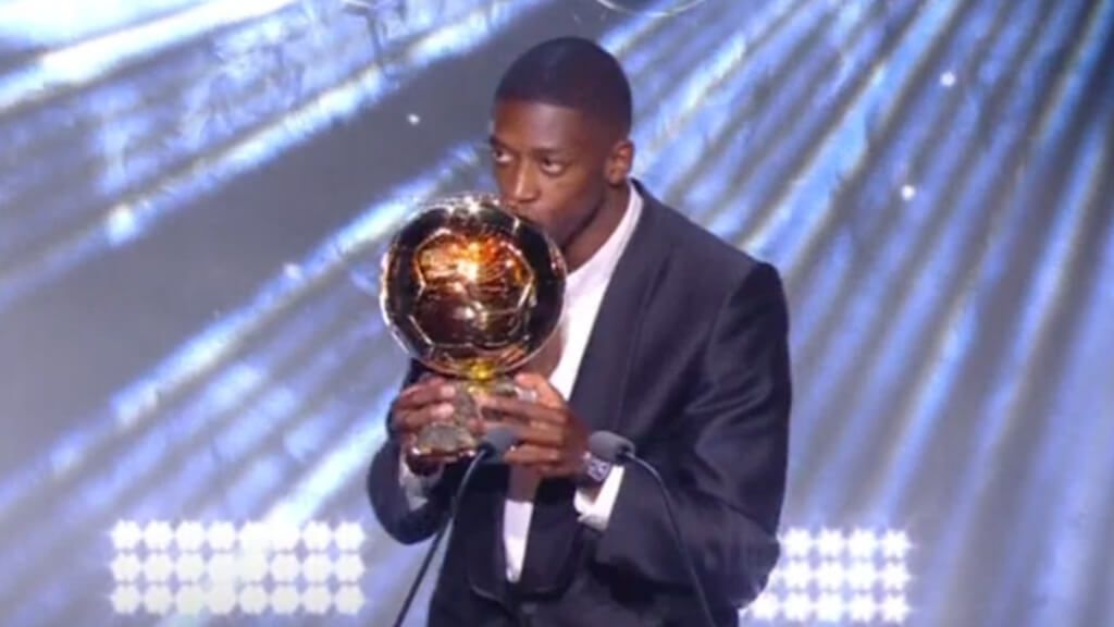 Ousmane Dembélé, ganador del Balón de Oro 2025 (Movistar +)