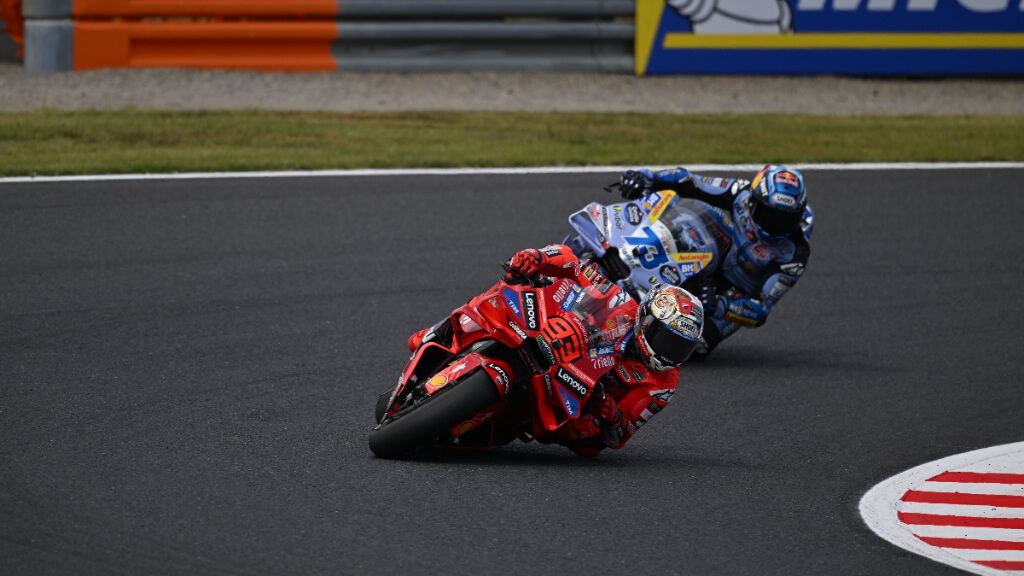 Álex y Marc Márquez, en Motegi.
