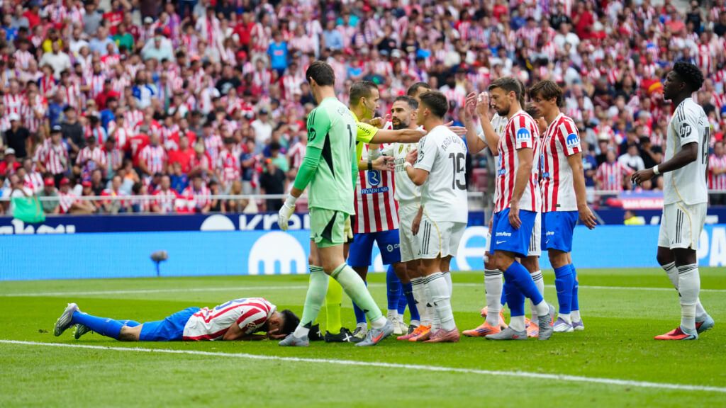  El penalti señalado de Arda Güler sobre Nico González tuvo mucha polémica (foto: EFE).