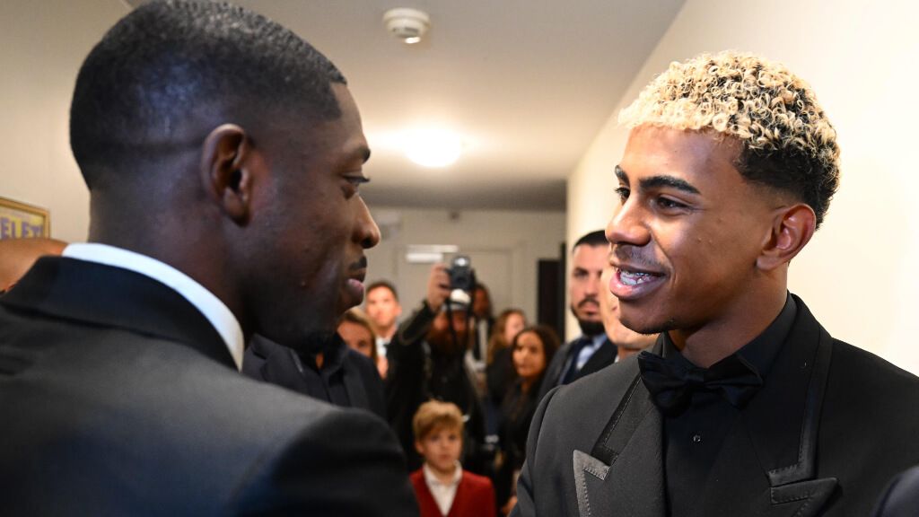  Ousmane Dembélé y Lamine Yamal (Cordon Press)