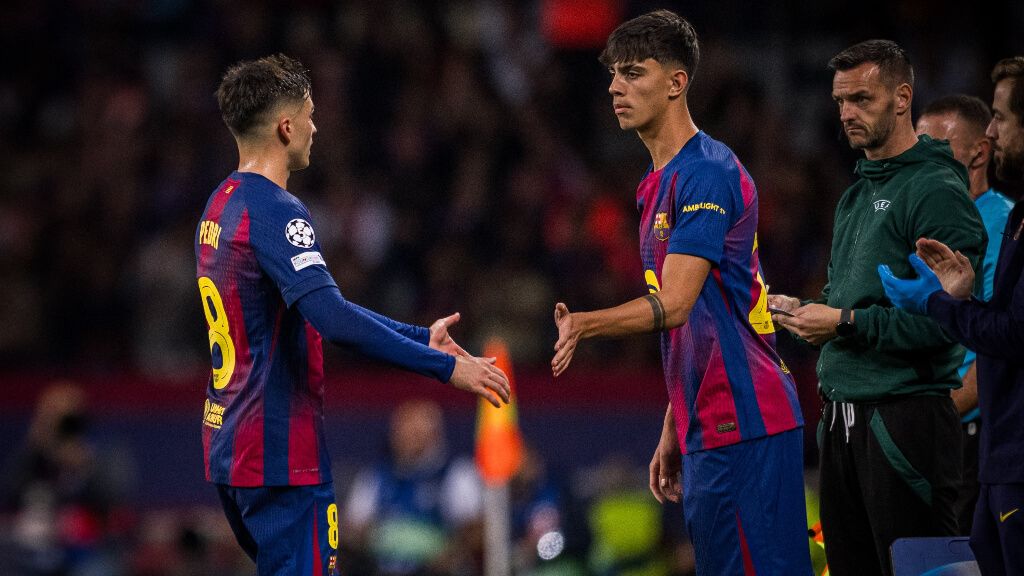  Marc Bernal en Champions League (FC Barcelona)