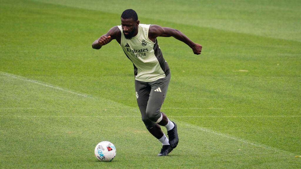  Antonio Rüdiger solo ha jugado un partido de LALIGA este año (foto: Cordon Press)-