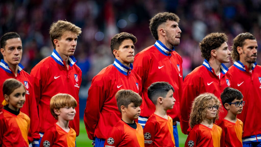  Plantilla del Atlético de Madrid (Cordon Press)