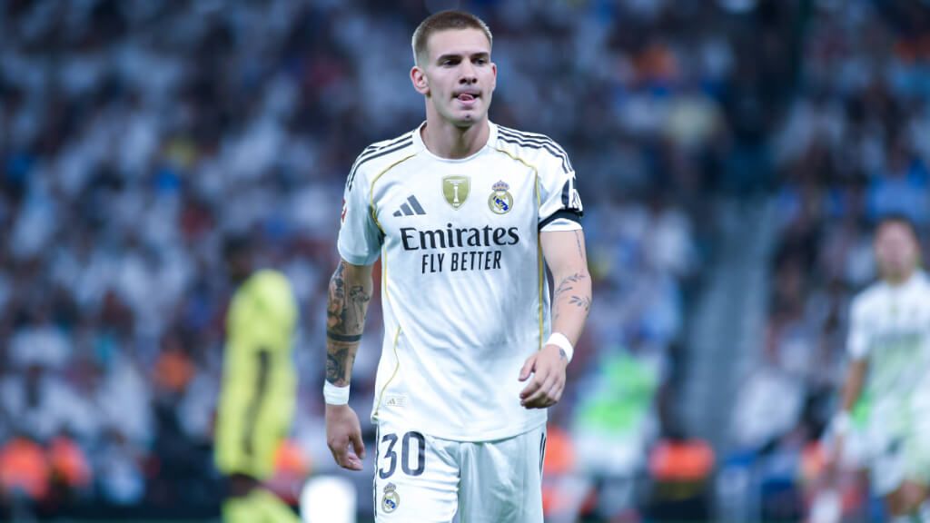  Franco Mastantuono con el Real Madrid (Cordon Press)