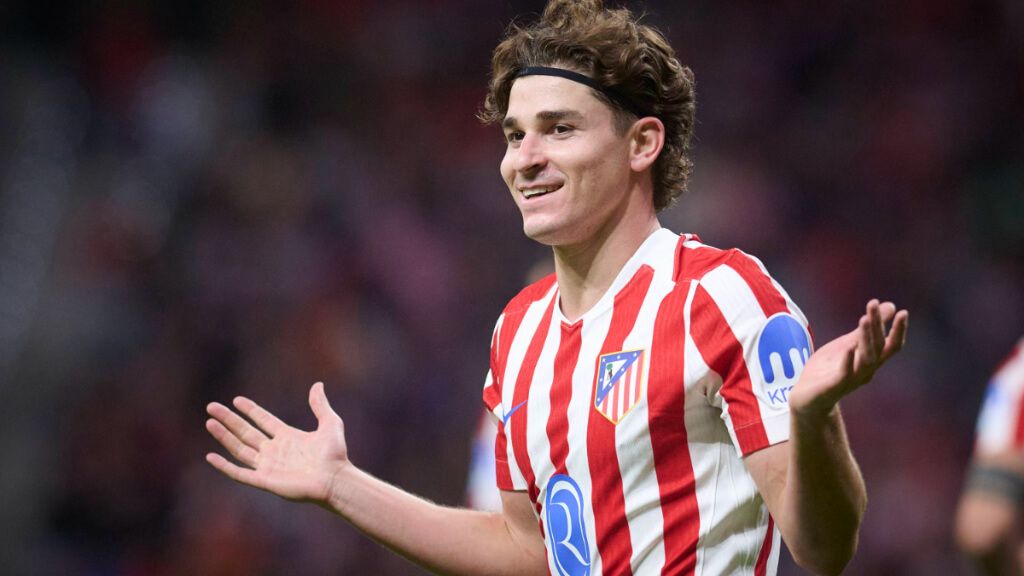  Julián Álvarez en el Atlético de Madrid (Cordon Press)