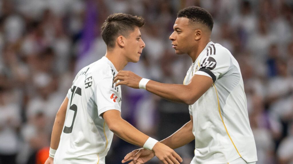 Arda Güler ha hablado sobre su asociación en el Real Madrid con Kylian Mbappé (Cordon Press).