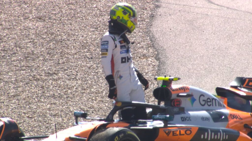 Lando Norris, en la 'sprint' de Austin.