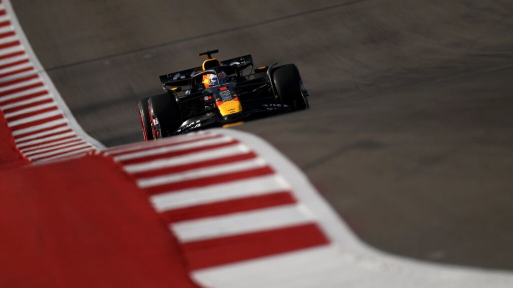 Max Verstappen, en COTA.