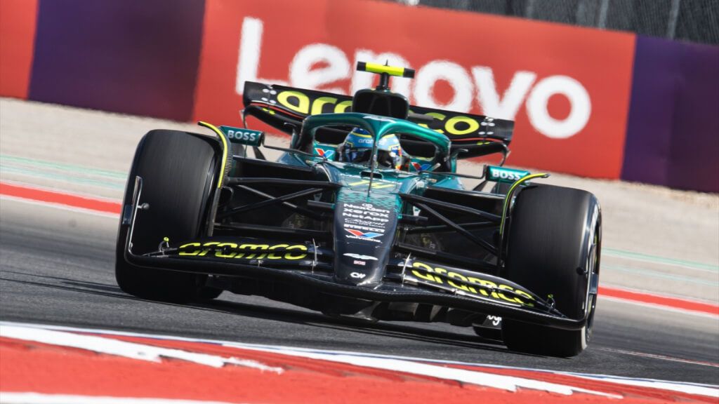  Fernando Alonso, en COTA.