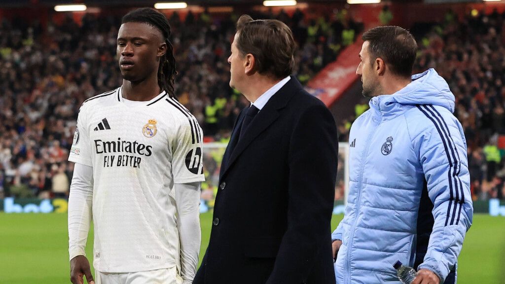  Camavinga lesionado en la final de Copa del Rey (Cordon Press)