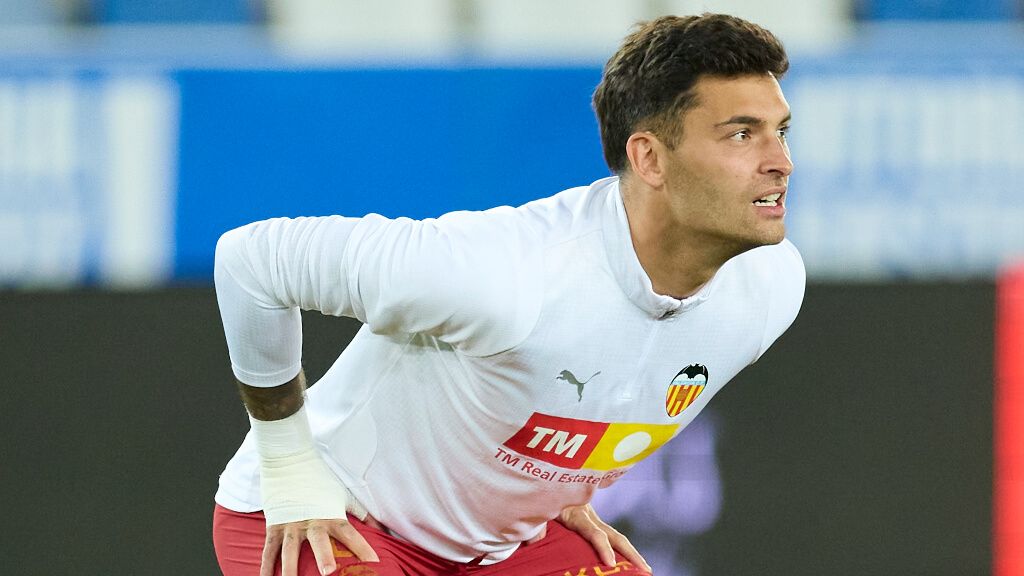  Hugo Duro ante el Alavés (Europa Press)