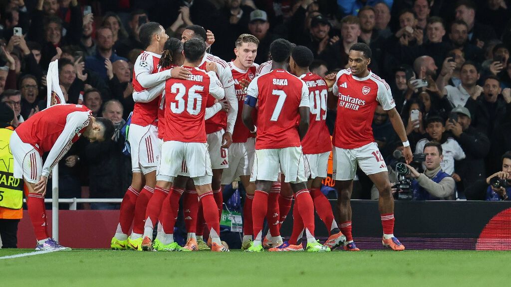  El Arsenal golea al Atlético (Cordon Press)