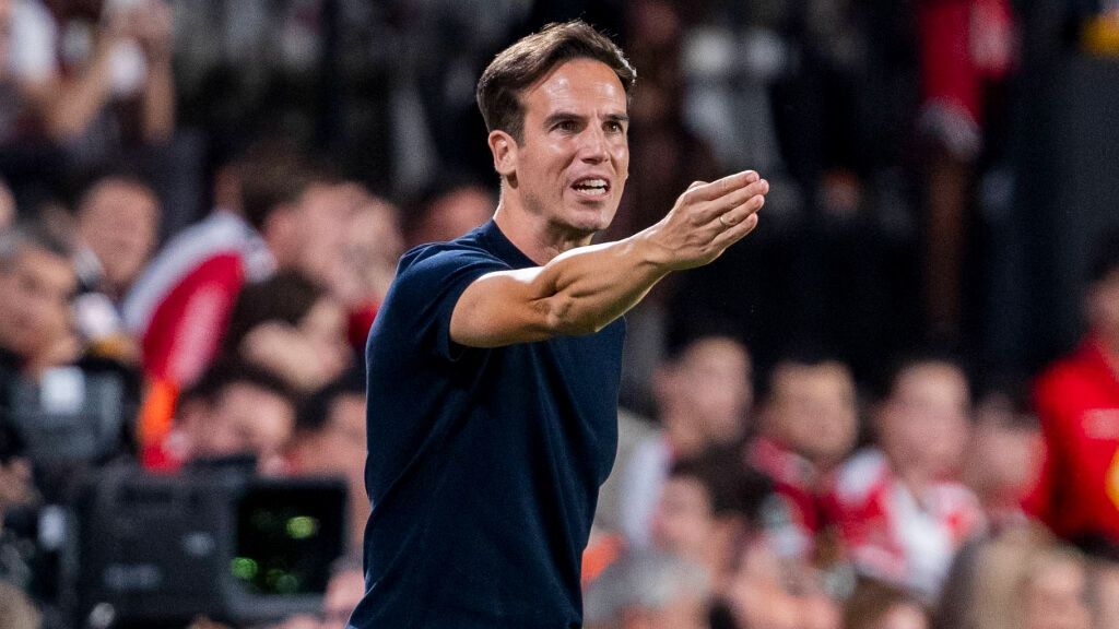  Iñigo Pérez, entrenador del Rayo Vallecano (Cordon Press)