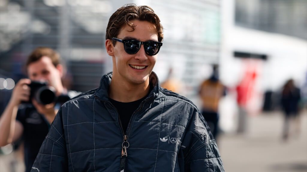  George Russell, en México.