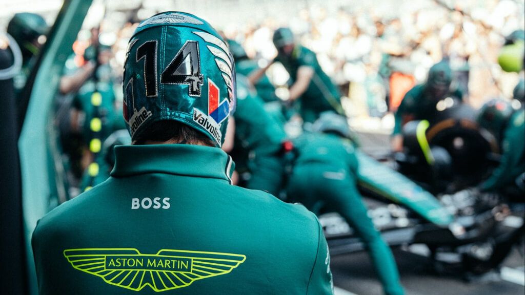 Fernando Alonso, en México.