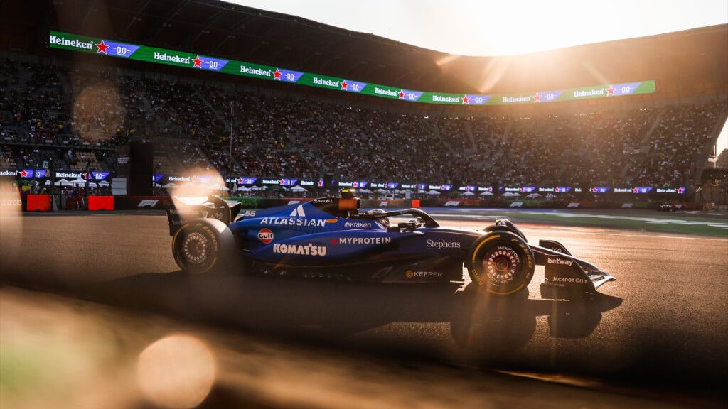  Carlos Sainz, en México.