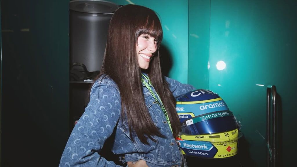 Aitana y Fernando Alonso, en México.
