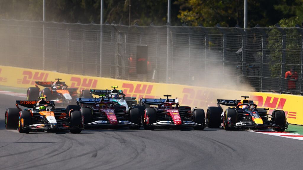 Lando Norris, en México.