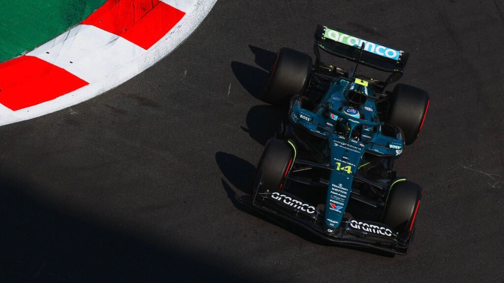  Fernando Alonso, en México.