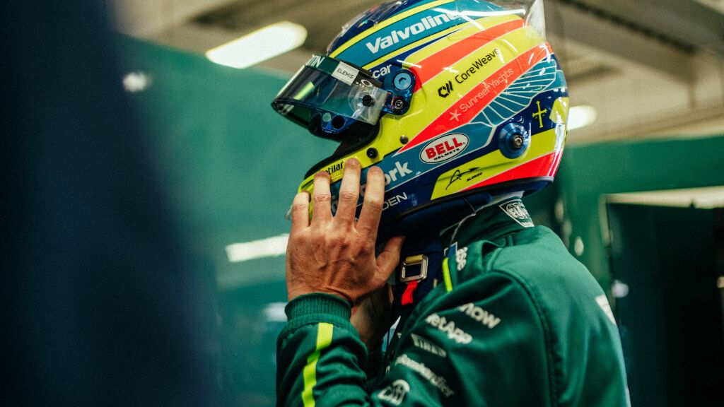 Fernando Alonso, en México.