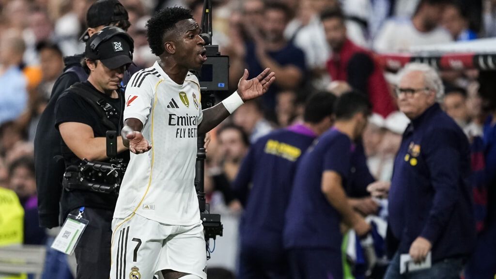  Vinicius Jr en el Clásico
