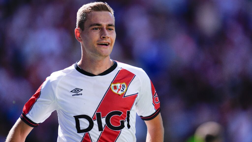 Jorge de Frutos, jugador del Rayo Vallecano (Cordon Press)