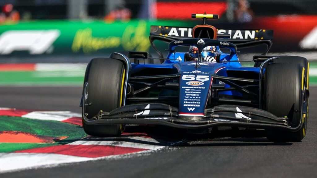 Carlos Sainz, en México.