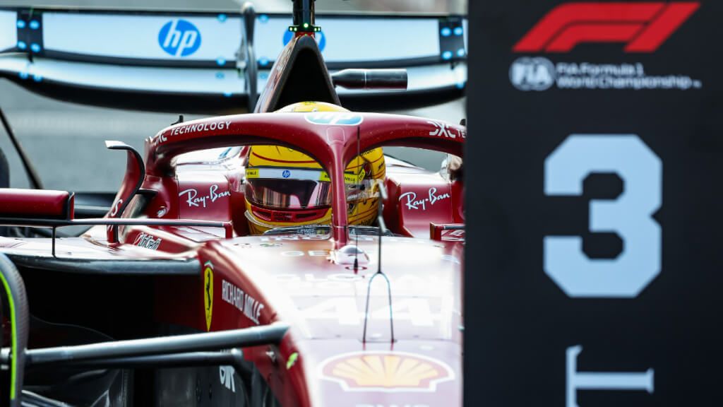  Lewis Hamilton, en México.