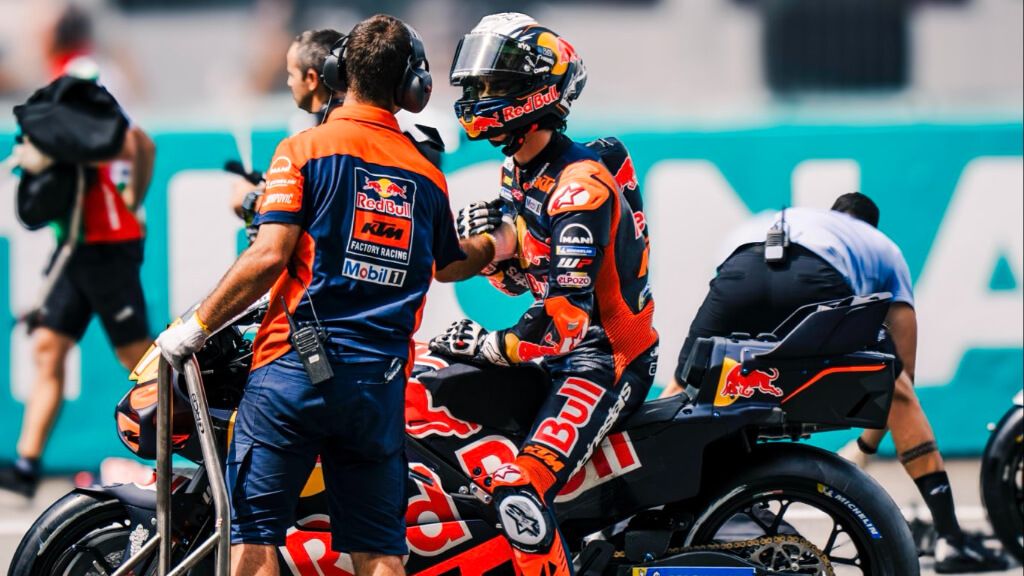  Pedro Acosta, en MotoGP.