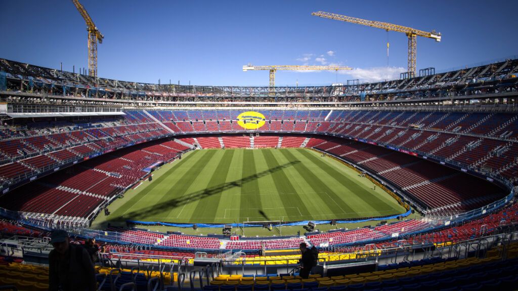 Spotify Camp Nou en obras (Cordon Press)
