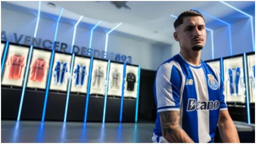 Borja Sainz en su presentación oficial.