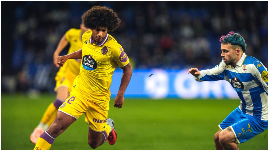 Imágenes del Deportivo - Valladolid. (@RealValladolid)