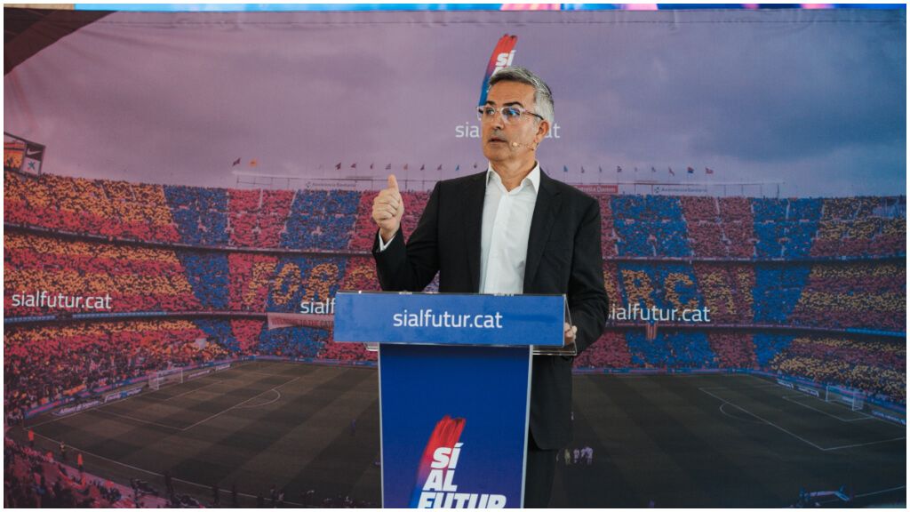 Víctor Font, candidato a la presidencia del FC Barcelona. (Fuente: Europa Press)