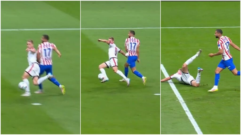  Alemao y Hancko en el Atleti-Rayo (Movistar+)