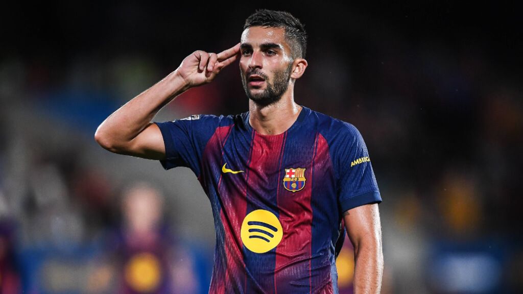  Ferran Torres celebra un gol (Cordon Press)