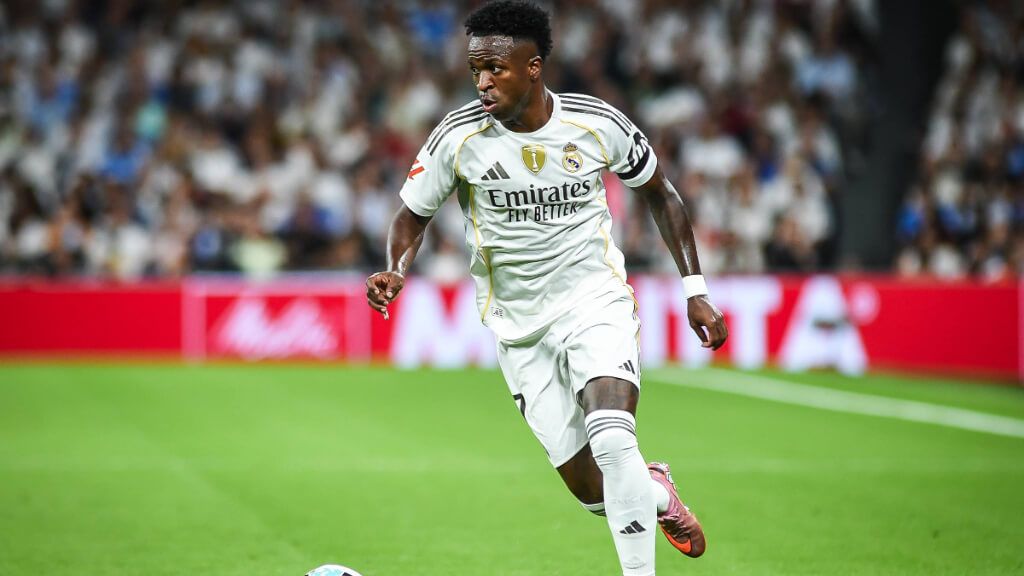  Vinicius jugando con el Real Madrid (Cordon Press)
