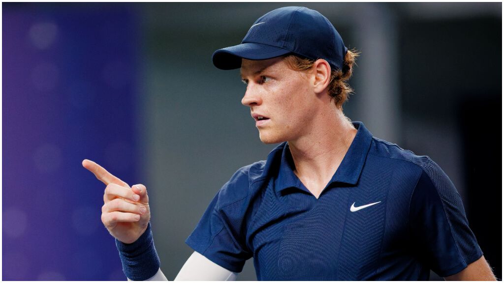 Jannik Sinner, en el Master de Shanghái. (EFE)