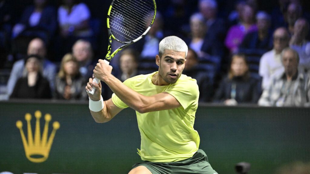  Carlos Alcaraz en el Master 1000 de París (Cordon Press)