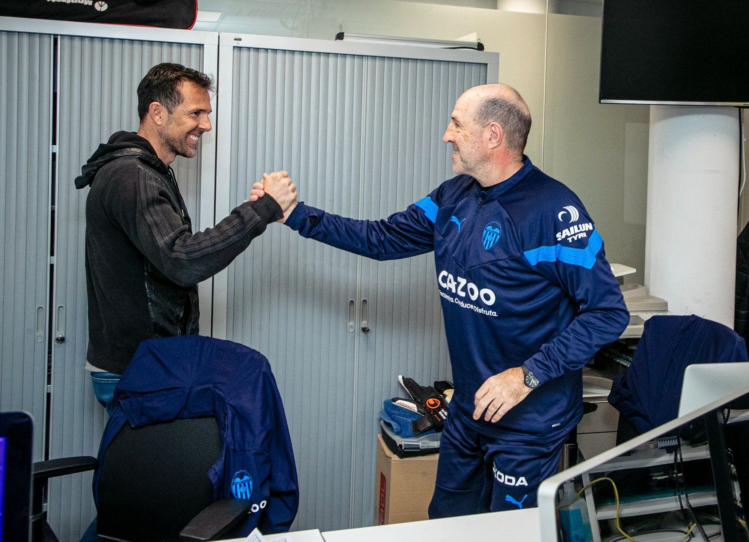 El reencuentro entre Marchena y Ochotorena