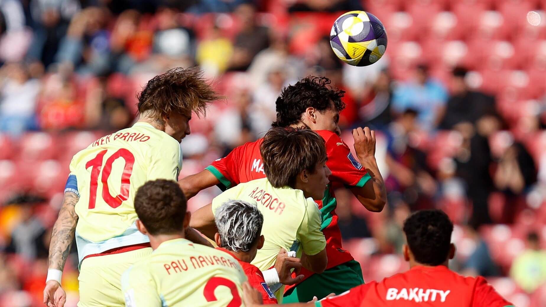  España, ante Marruecos en el Mundial sub 20.