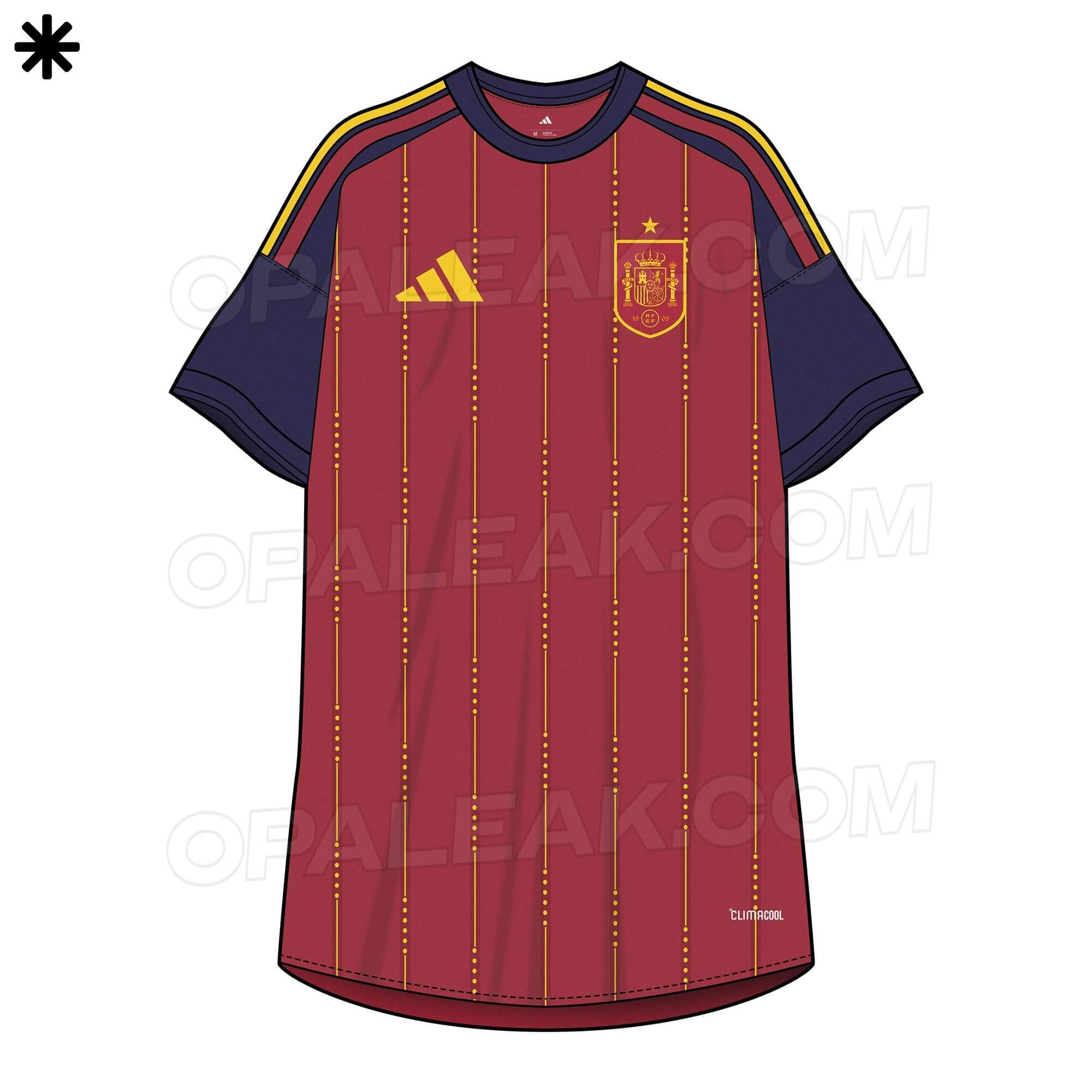 La posible camiseta de España filtrada