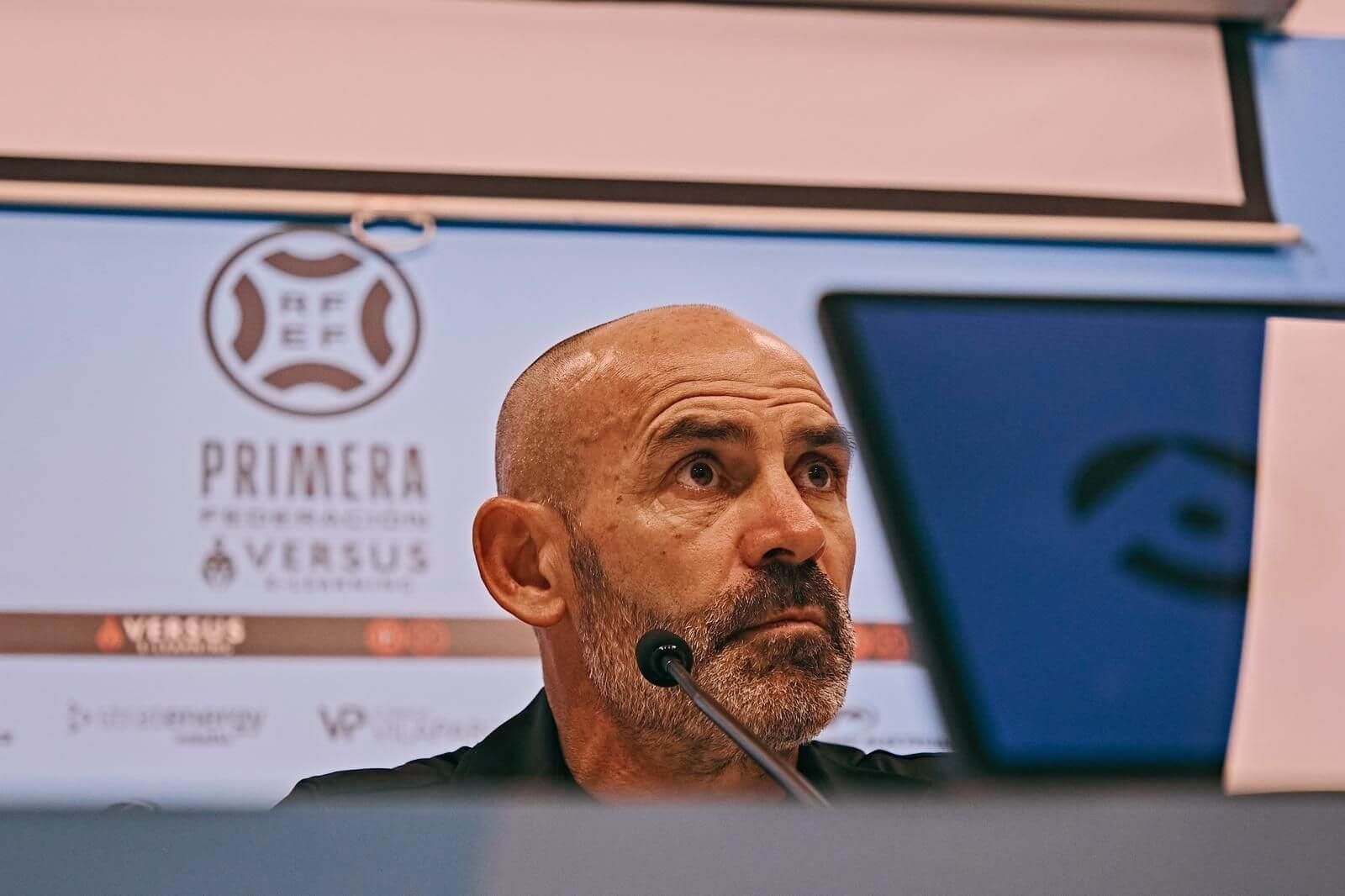  Paco Jémez, en sala de prensa.