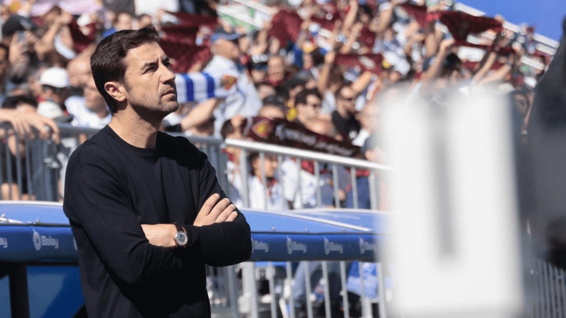  Gabi Fernández, durante el Real Zaragoza-Córdoba.