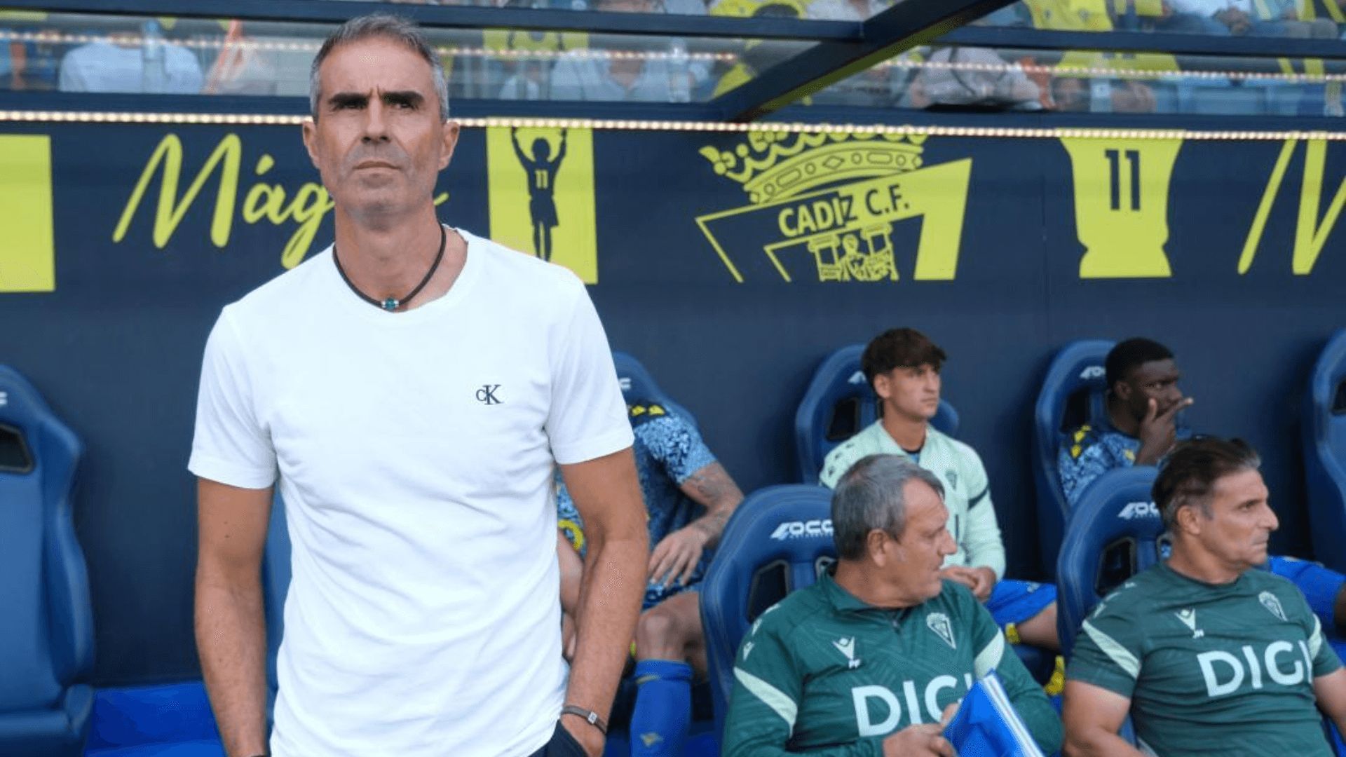  Gaizka Garitano, en el Cádiz-Ceuta.