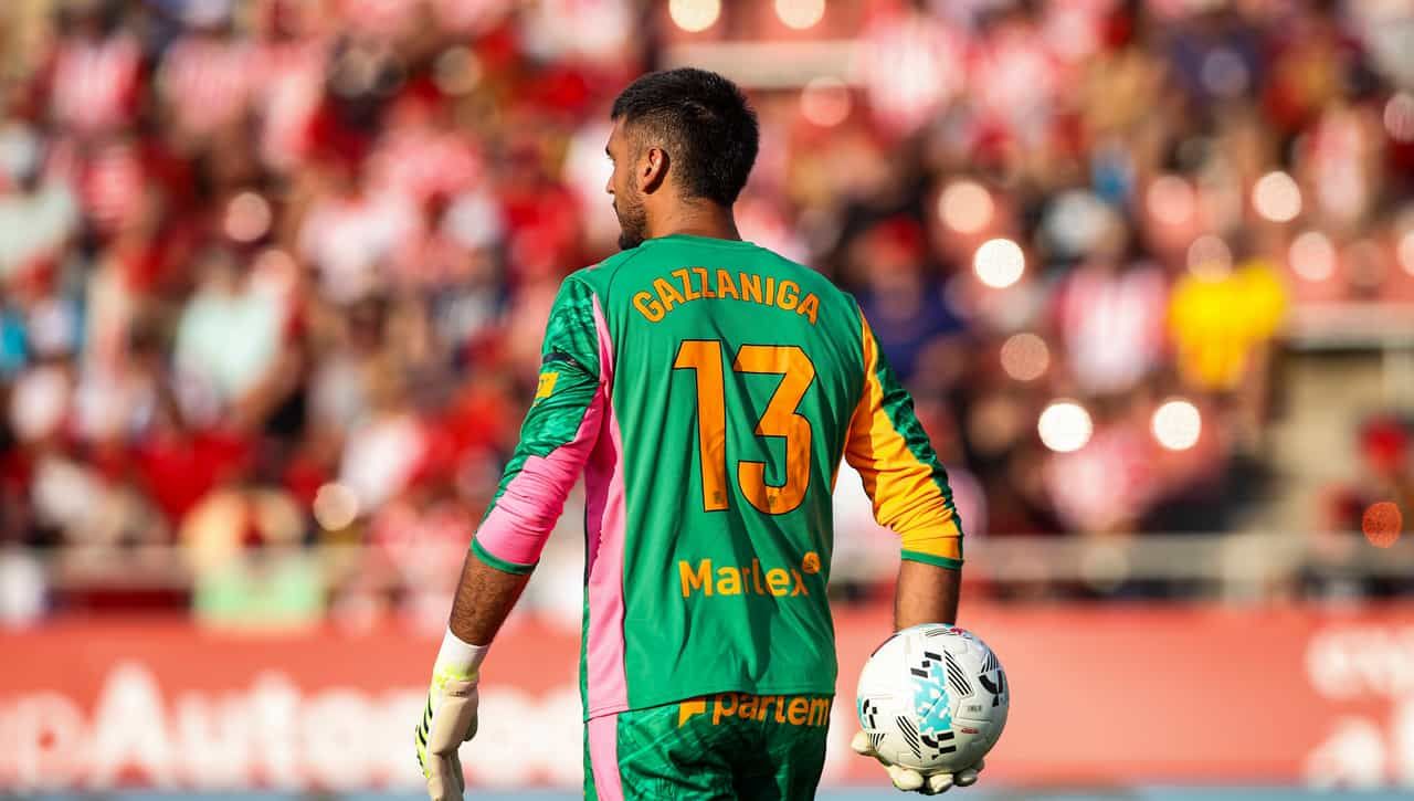  Gazzaniga será titular en el Girona - Valencia CF