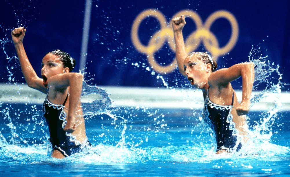 Gemma Mengual y Paola Tirados en Sydney 2000
