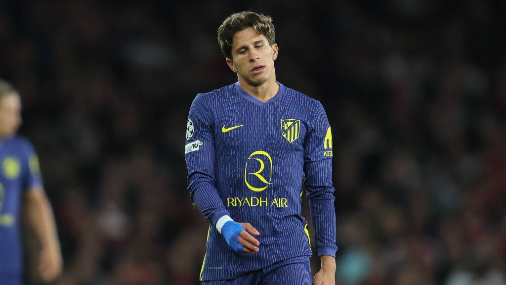  Giuliano Simeone en un partido del Atlético de Madrid (Cordon Press)