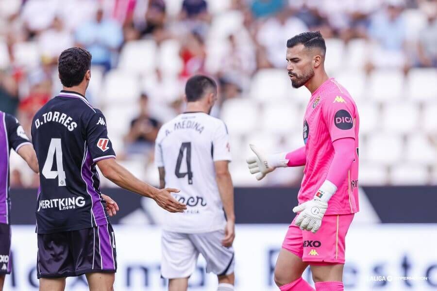 Guilherme, ante el Albacete.