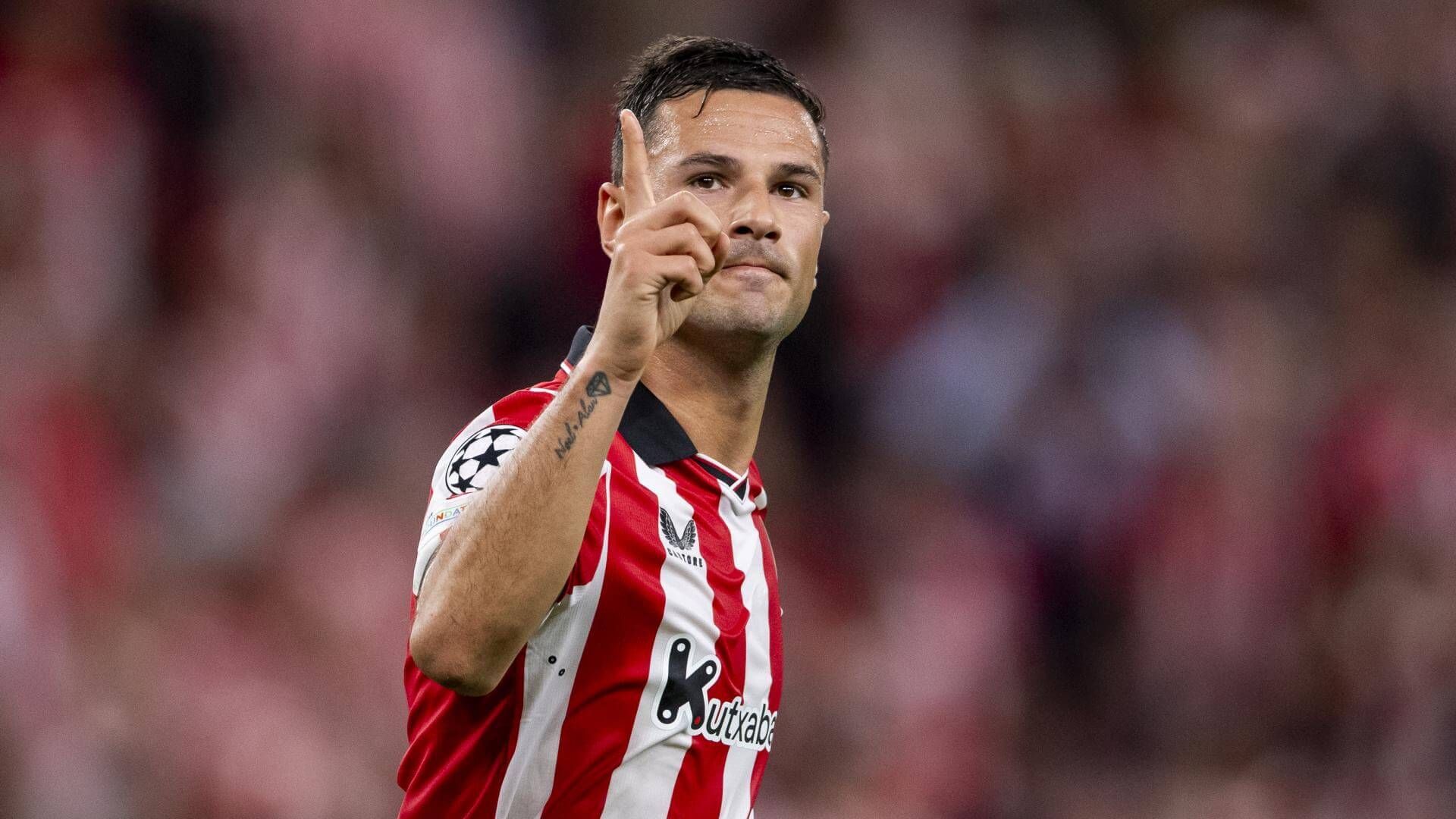 Doblete de Gorka Guruzeta ante el Qarabag en la Champions League.