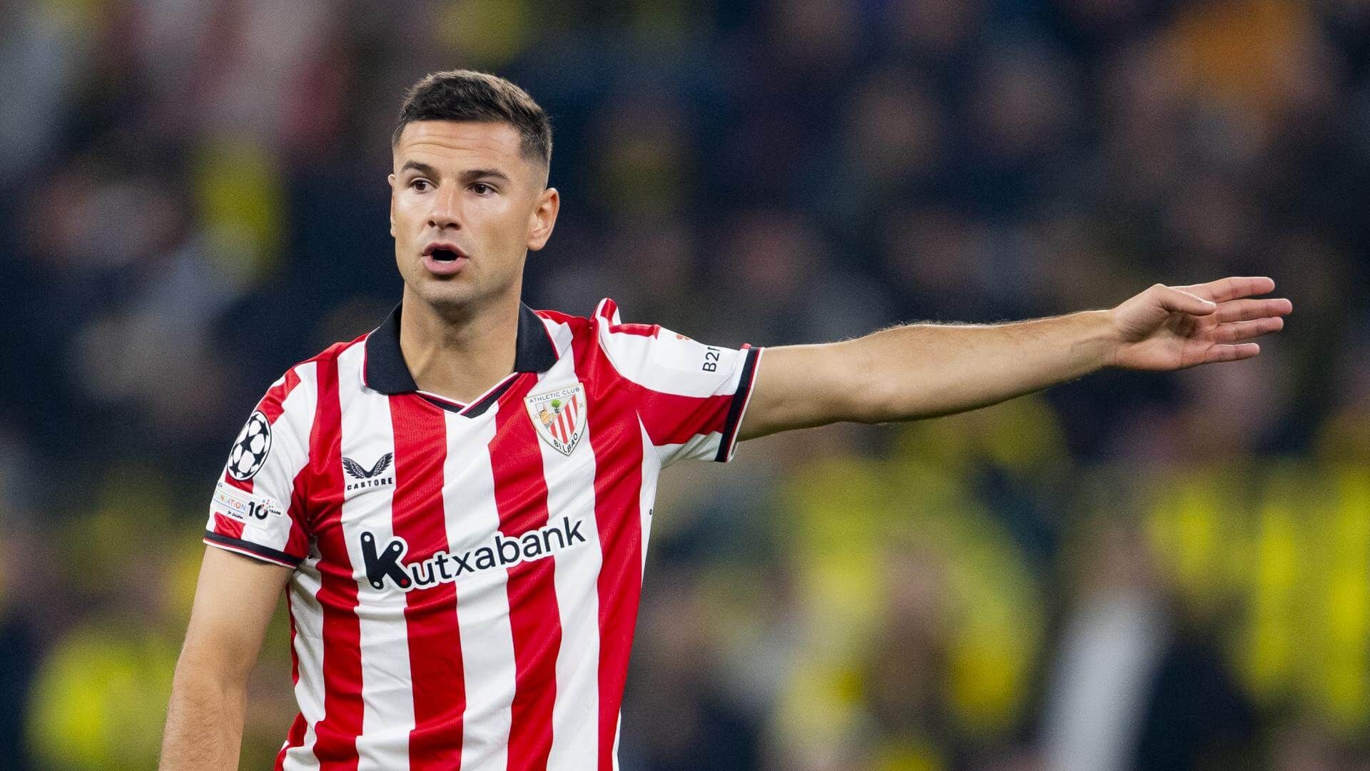  Gorka Guruzeta marcaba ante el Borussia en la Champions League.